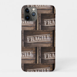 Funda Para iPhone 11 Pro Frágiles cráteres de madera