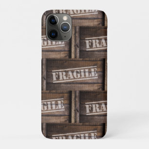 Funda Para iPhone 11 Pro Frágiles cráteres de madera