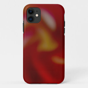 Funda Para iPhone 11 Fragmento abstracto rojo