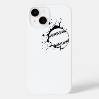 Funda Para iPhone 14 De Case-Mate Fragmento de béisbol