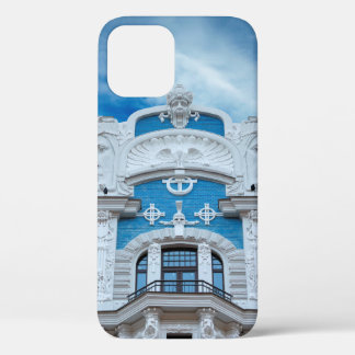 Funda Para iPhone 12 Fragmento de estilo Art Nouveau (Jugenstil). El ar