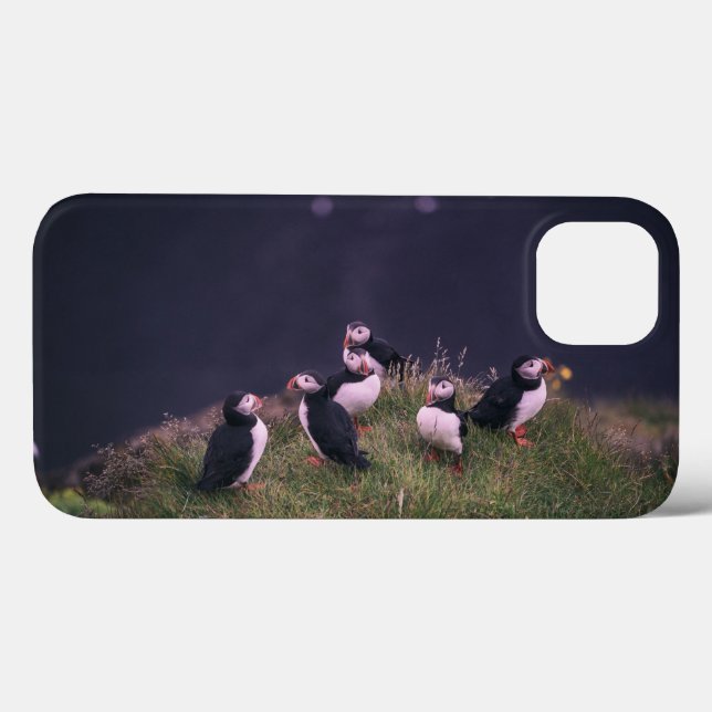 Funda De Case-Mate Para iPhone Frailecillos atlánticos (Reverso (Horizontal))