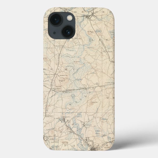 Funda De Case-Mate Para iPhone Framingham, Massachusetts (Reverso)