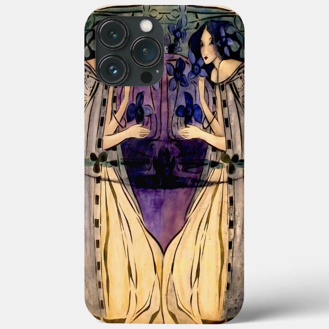 Funda De Case-Mate Para iPhone Frances MacDonald - Primavera (Reverso )