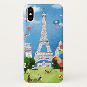 Funda Para iPhone X Francia colorida