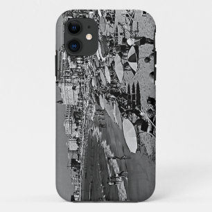 Funda Para iPhone 11 Francia vintage Cannes la playa