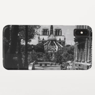 Funda Para iPhone XS Max Francia vintage París notre dame isla saint louis