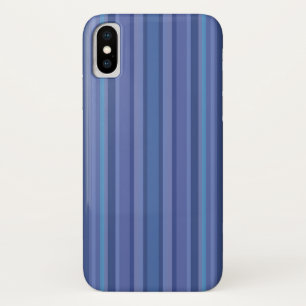 Funda Para iPhone X Frania Azul Púrpura Moderna