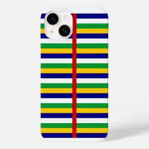 Funda Para iPhone 14 De Case-Mate franjas de la bandera de la República Centroafrica
