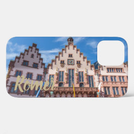 Funda Para iPhone 12 Pro Frankfurter Roemer Alemania Frankfurt City Hall