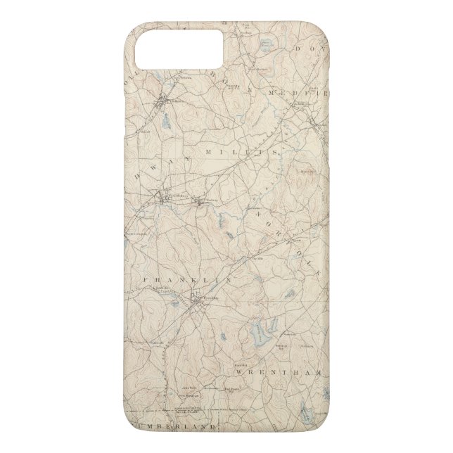 Funda De Case-Mate Para iPhone Franklin, Massachusetts (Reverso)