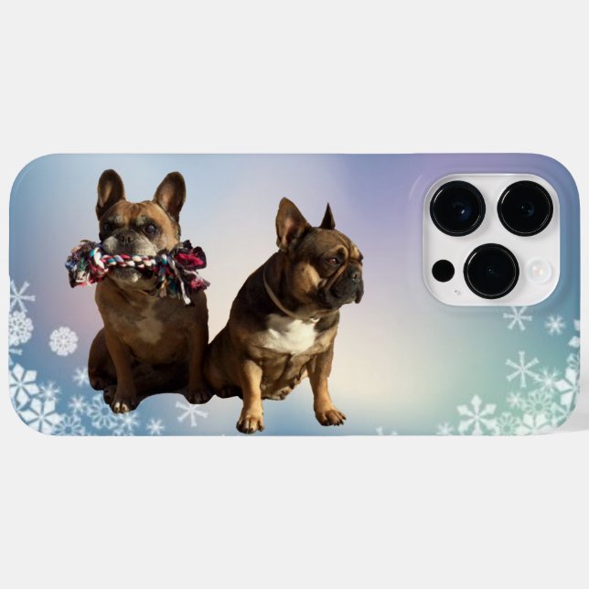 Funda De Case-Mate Para iPhone französische Bulldogge  (Reverso (Horizontal))