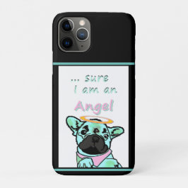 Funda Para iPhone 11 Pro Französische Bulldogge Engel