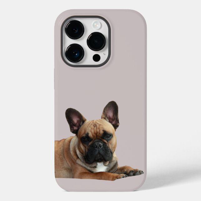 Funda De Case-Mate Para iPhone Französische Bulldogge Niedlich French Bulldog (Reverso )