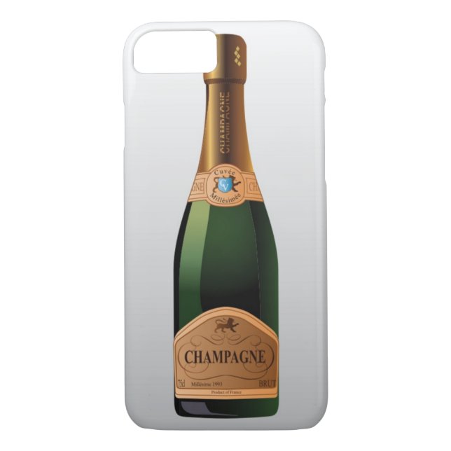 FUNDA DE Case-Mate PARA iPhone FRASCO DE CHAMPAGNE (Reverso)