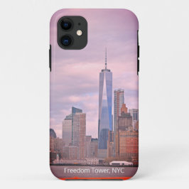 Funda Para iPhone 11 Freedom Tower desde el ferry de Staten Island NYC