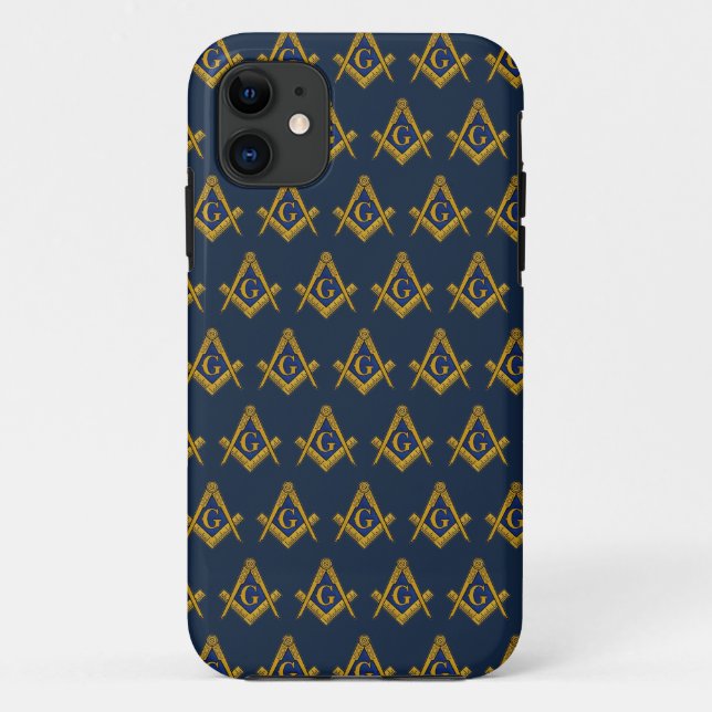 Funda De Case-Mate Para iPhone Freemason Fiesta BBQ Masonic Freemasonry (Reverso)
