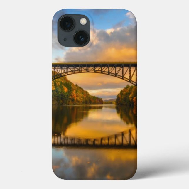 Funda De Case-Mate Para iPhone French King Bridge in Fall (Reverso)