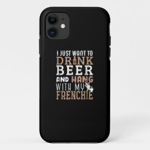 Funda Para iPhone 11 Frenchie Dad T Funny Bulldog Perro Lover Beer