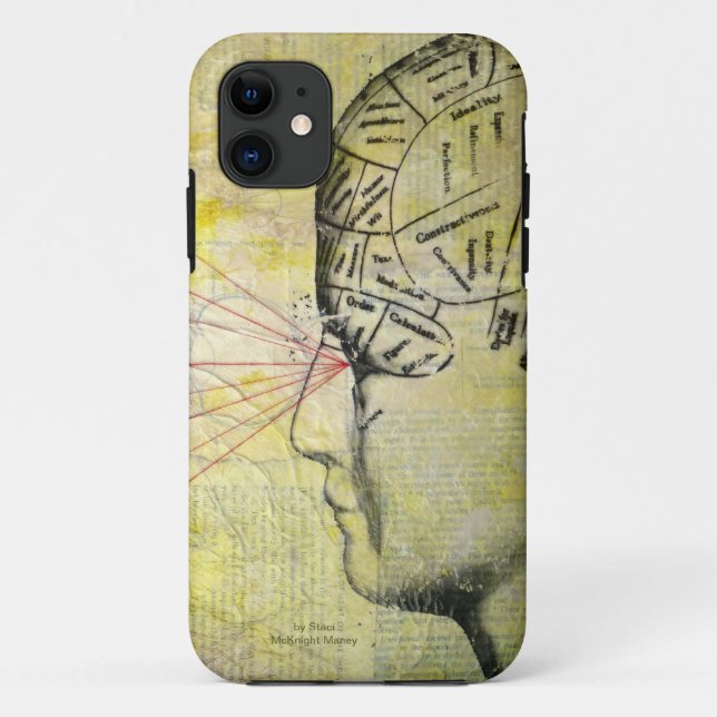 Funda De Case-Mate Para iPhone Frenología 1 ojo (Reverso)