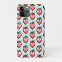 Funda Para iPhone 11 Pro Fresa Inteligente