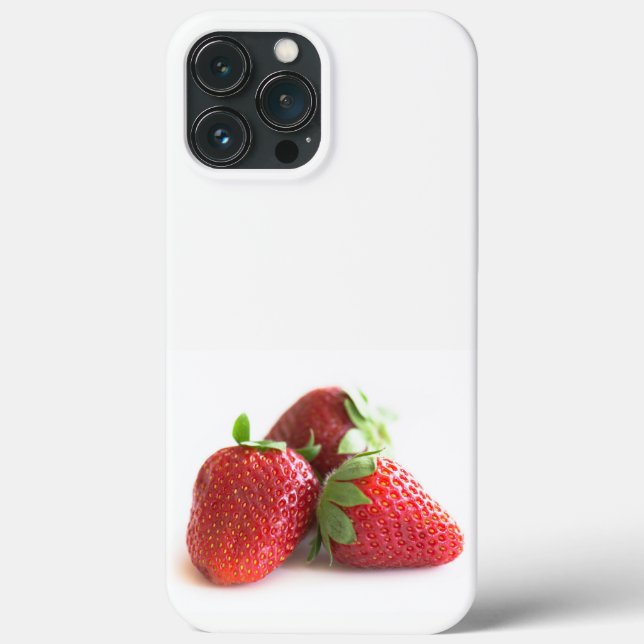 Funda De Case-Mate Para iPhone Fresas (Reverso )