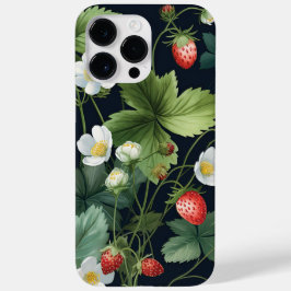 Funda Para iPhone 14 Pro Max De Case-Mate Fresas silvestres Vibe de verano acuarela