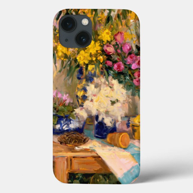 Funda De Case-Mate Para iPhone Fresh Flowers II (Reverso)