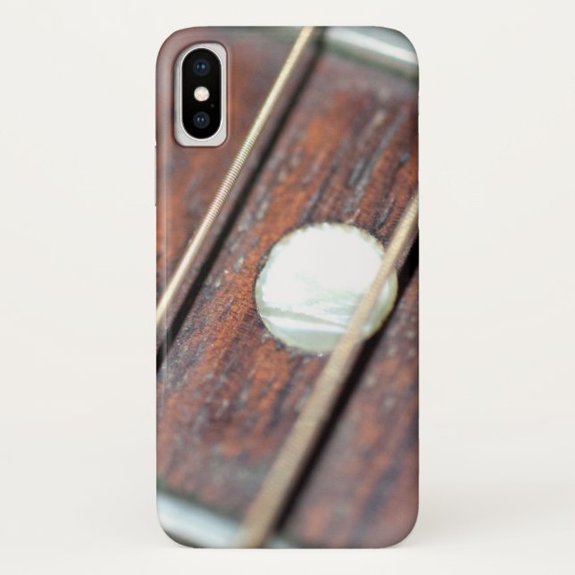 Funda De Case-Mate Para iPhone Fret de guitarra acústica (Reverso)