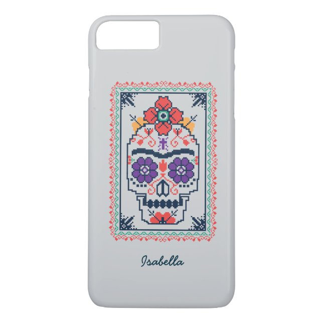 Funda De Case-Mate Para iPhone Frida Kahlo el | Calavera (Reverso)