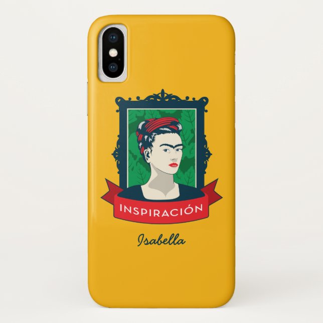 Funda De Case-Mate Para iPhone Frida Kahlo el | Inspiración (Reverso)