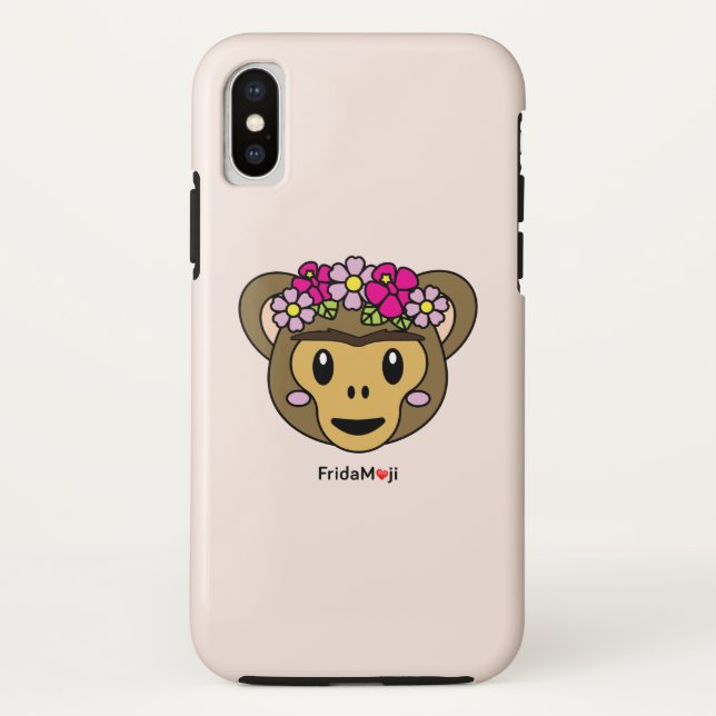 Funda De Case-Mate Para iPhone Frida Kahlo | Frida Moji - Mono (Reverso)