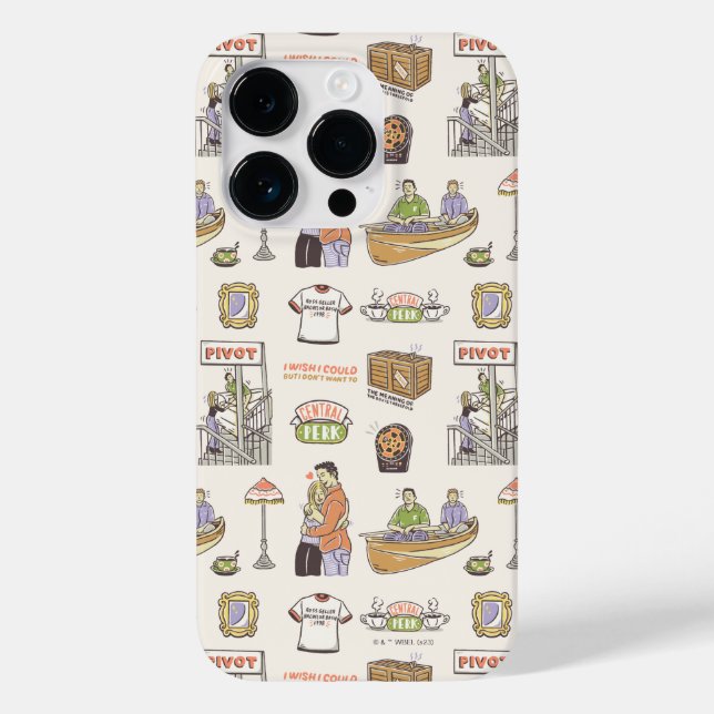 Funda De Case-Mate Para iPhone FRIENDS™ | Iconos de Dibujos Animados (Reverso )
