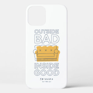 Funda Para iPhone 12 FRIENDS™ Malo por Fuera, Bueno por Dentro