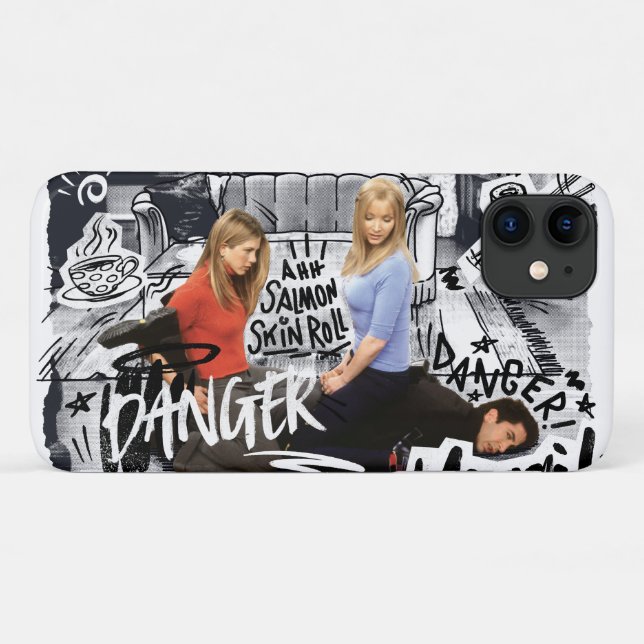 Funda De Case-Mate Para iPhone FRIENDS™ | ¡Peligro! ¡Unagi! (Reverso (horizontal))