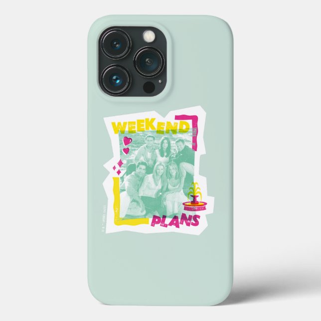 Funda De Case-Mate Para iPhone FRIENDS™ | Planes para el fin de semana (Reverso )