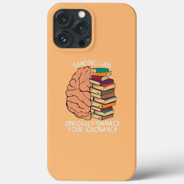 Funda De Case-Mate Para iPhone Friki de la lectura  (Reverso )