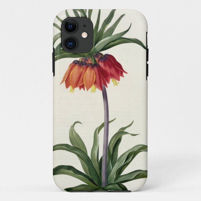 Funda De Case-Mate Para iPhone Fritillaria Imperialis de, "Les Lilacees", 1802- (Reverso)