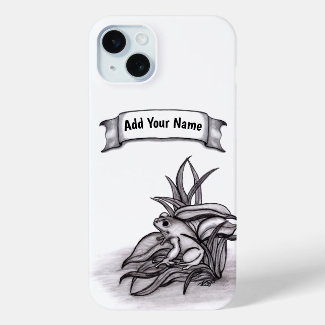 Funda De Case-Mate Para iPhone Froggy, agrega tu nombre (Reverso )