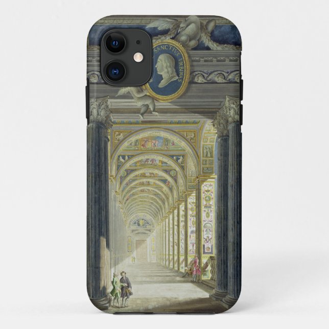 Funda De Case-Mate Para iPhone Frontispiece con un retrato del medallón de (Reverso)