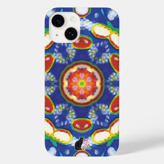 Funda De Case-Mate Para iPhone FruityTooty Kaleidoscope (Reverso )