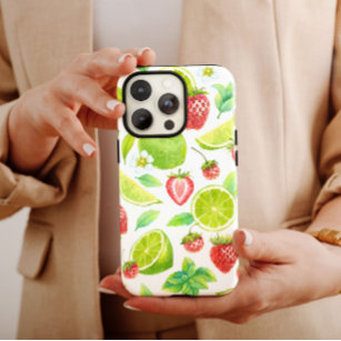 Funda Para iPhone 14 De Case-Mate Fruta de limón de fresa   iPhone 14 Funda-mate