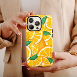 Funda Para iPhone 14 De Case-Mate Fruta en lona naranja   iPhone 14 Funda-mate