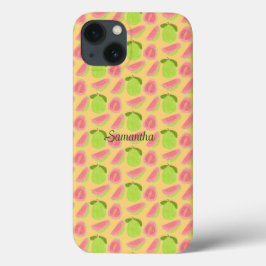 Funda Para iPhone 13 Fruta guayaba