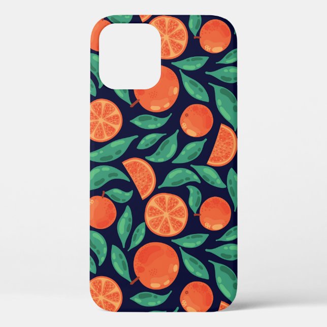 Funda De Case-Mate Para iPhone Fruta naranja: inmaculada inmaculada (Reverso )