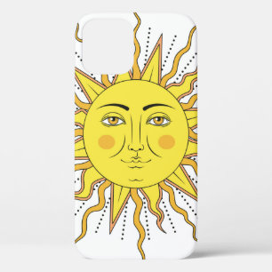 Funda Para iPhone 12 Frutas de limón cítrico tropical con flores y marc