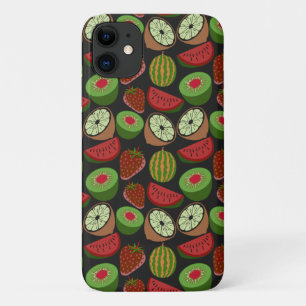 Funda Para iPhone 11 Fruto tropical sin soldadura patrón colorido