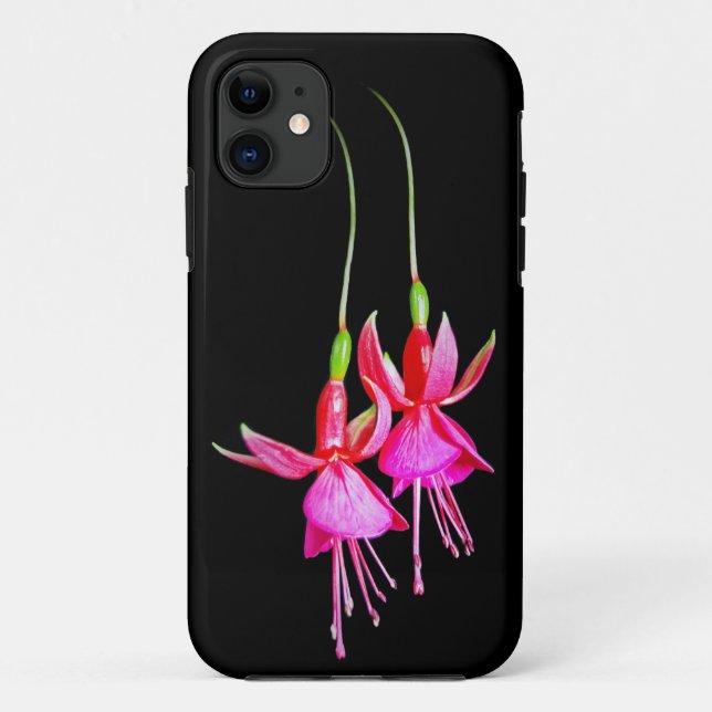 Funda De Case-Mate Para iPhone Fuchsia rosa caliente (Reverso)