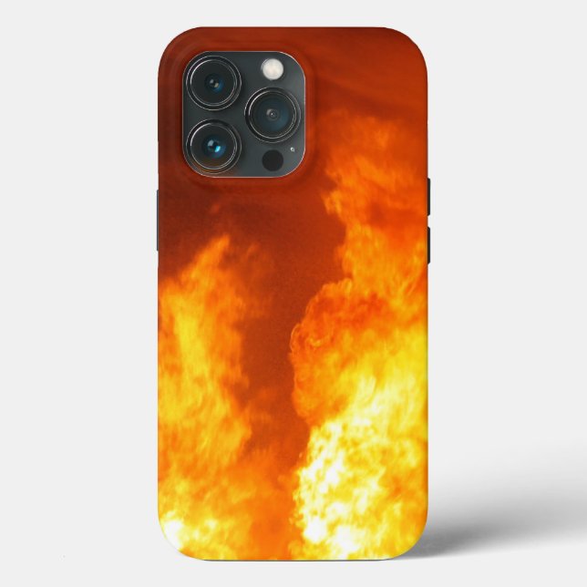 Funda De Case-Mate Para iPhone Fuego (Reverso )