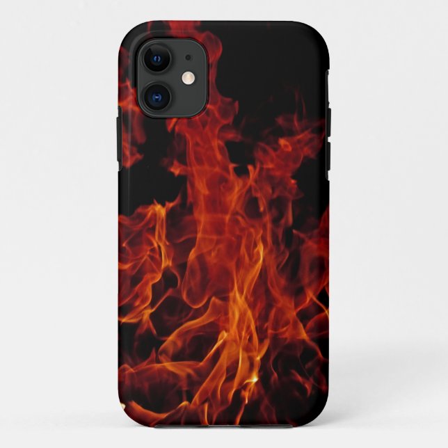 Funda De Case-Mate Para iPhone Fuego (Reverso)